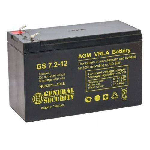 Аккумулятор General Security GSL 7.2-12