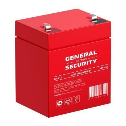 Аккумулятор General Security GS 5-12