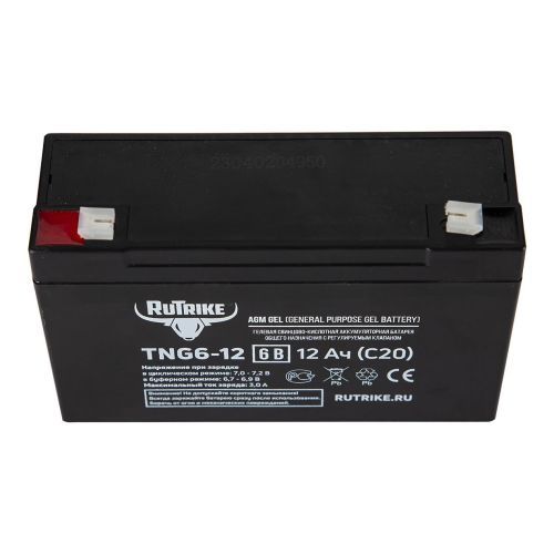 Аккумуляторная батарея RuTrike TNG6-12 (6V12A/H C20)
