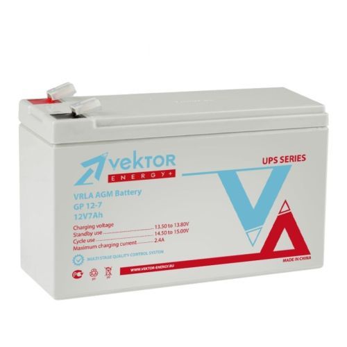 Аккумулятор VEKTOR GP 12-7