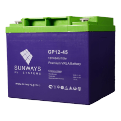 Аккумулятор SUNWAYS GP 12-45