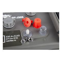 Тяговый WET аккумулятор Rutrike DT-J305 (J305H-AC) 6V215A/H C3