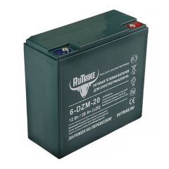 Аккумулятор тяговый RuTrike 6-DZM-20 (12V20A/H C2)
