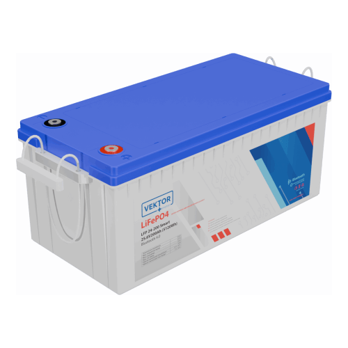 Аккумулятор VEKTOR LFP 25,6-200 Smart BMS 100A (Bluetooth 4.0)