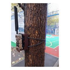 Стальной трос с регулируемой длинной для фиксации и защиты фотоловушек ЕГЕРЬКАМ ОХОТНИК / ЛЕШИЙ (SiFar WillFine 4.8 CG CS)