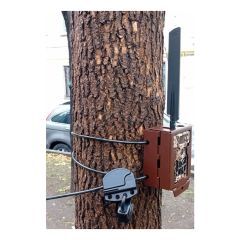 Стальной трос с регулируемой длинной для фиксации и защиты фотоловушек ЕГЕРЬКАМ ОХОТНИК / ЛЕШИЙ (SiFar WillFine 4.8 CG CS)