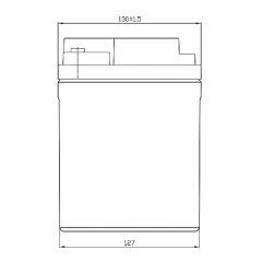 Аккумулятор CSB HRL 12150W FR