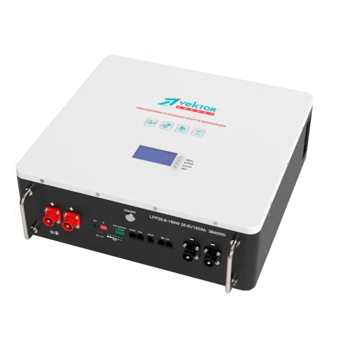 Литиевый аккумулятор VEKTOR LFP 25,6-150W (BMS 150A)