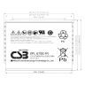 Аккумулятор CSB XPL 6700