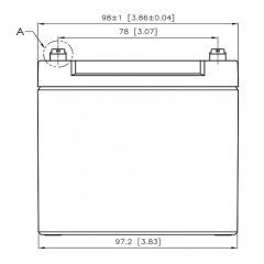 Аккумулятор CSB HRL 1250W FR