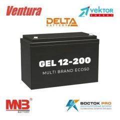 Аккумулятор Multi Brand GEL 12-200